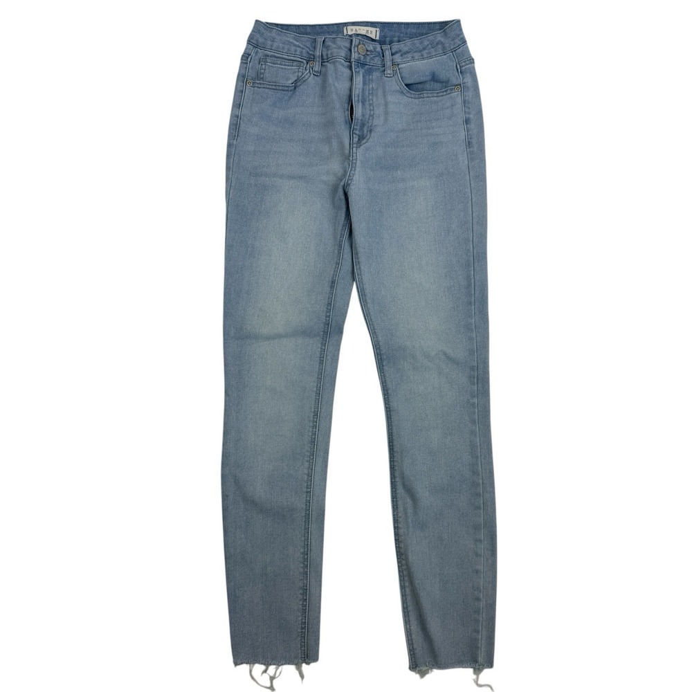 Harper Heritage High Rise Skinny Denim Blue Jeans Stretch Sz 26 Light Wash